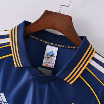 Retro Real Madrid Jersey 1998-99 Third Football Kit Soccer Jersey