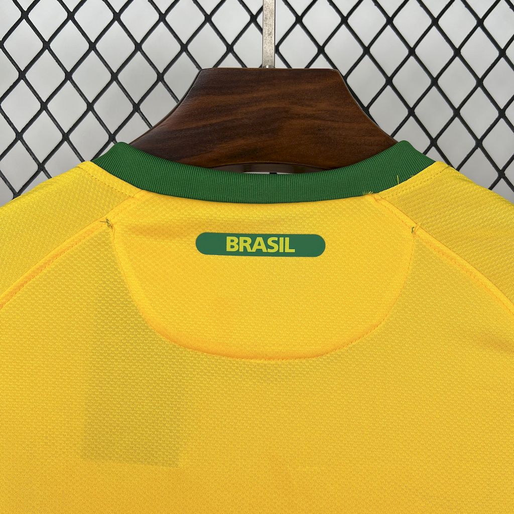 Retro Brazil Jersey 2010 Home Football Kit Soccer Jersey
