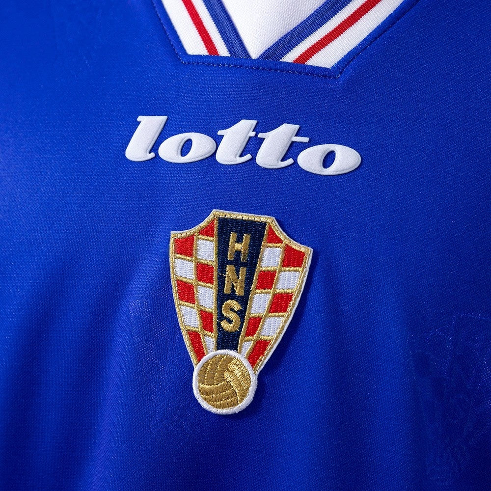 Croatia Jersey 1998 Away Retro Football Kit