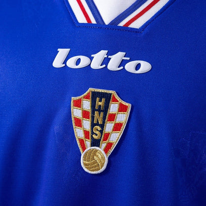 Croatia Jersey 1998 Away Retro Football Kit