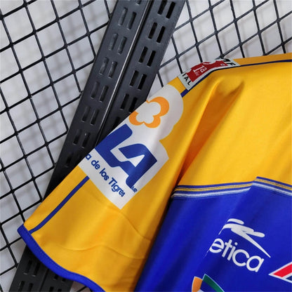 Retro Club Tigres Jersey 2001/02 Home Football Kit Soccer Jersey