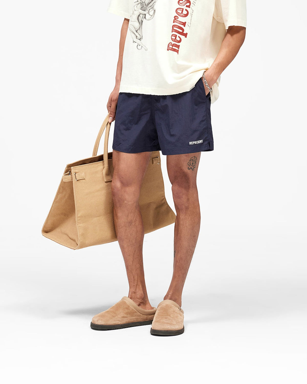 Represent Swim Short in Navy