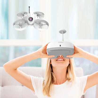 APEX FPV Drone 4.0 Upgraded Head Tracking Mode Mini FPV Racing Drone Set 5.8G Real-Time Image Transmission Super-Wide with Camera FPV Goggles