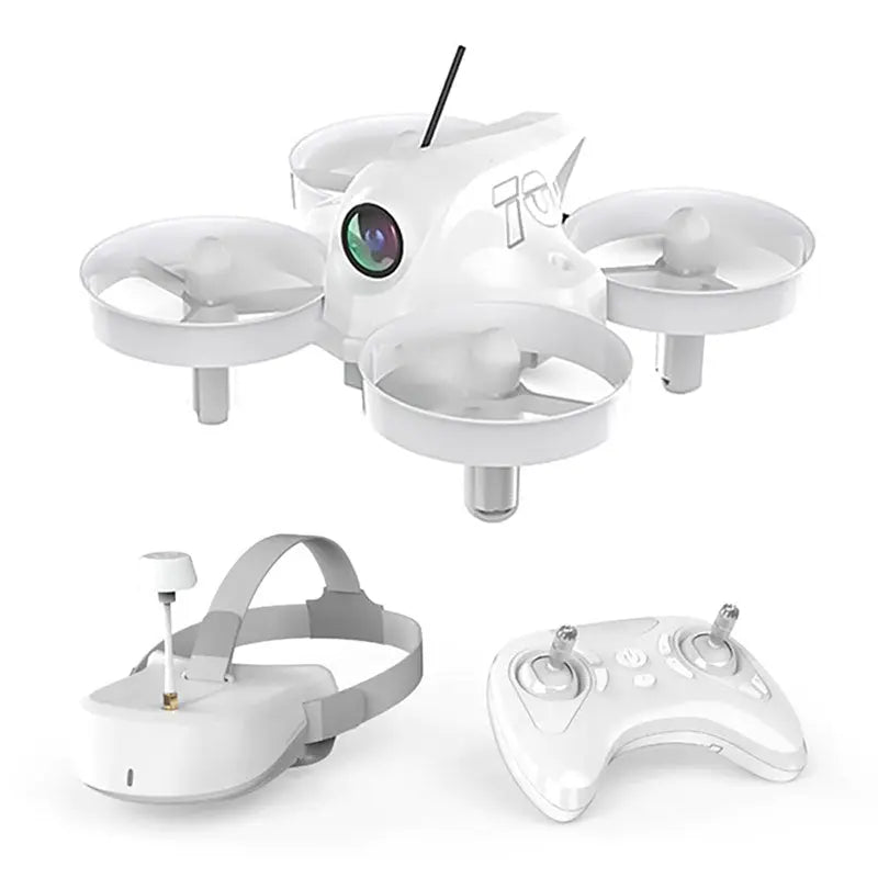 APEX FPV Drone 4.0 Upgraded Head Tracking Mode Mini FPV Racing Drone Set 5.8G Real-Time Image Transmission Super-Wide with Camera FPV Goggles