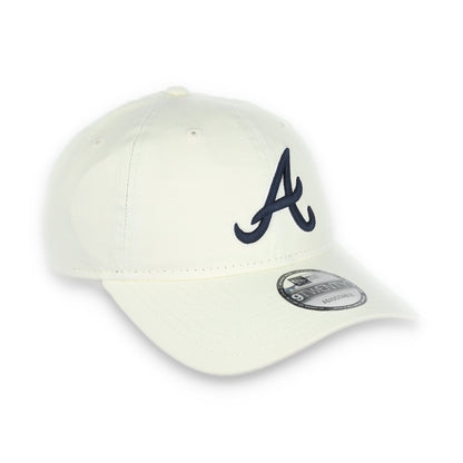 New Era Atlanta Braves Core Classic 2.0 9Twenty Adjustable Hat-Ivory