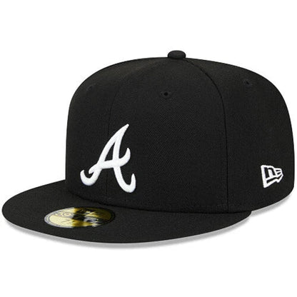 New Era Atlanta Braves 2021 World Series Team Color 59FIFTY Fitted Hat - Black/White