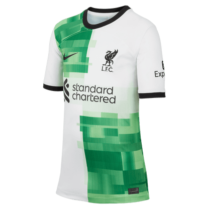 Nike Youth Liverpool FC Stadium Away Dri-FIT Soccer Jersey 23/24