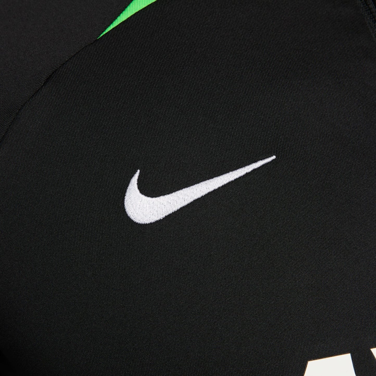 Liverpool FC Strike Men's Nike Dri-FIT Black/Green Soccer Drill Top