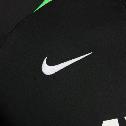 Liverpool FC Strike Men's Nike Dri-FIT Black/Green Soccer Drill Top