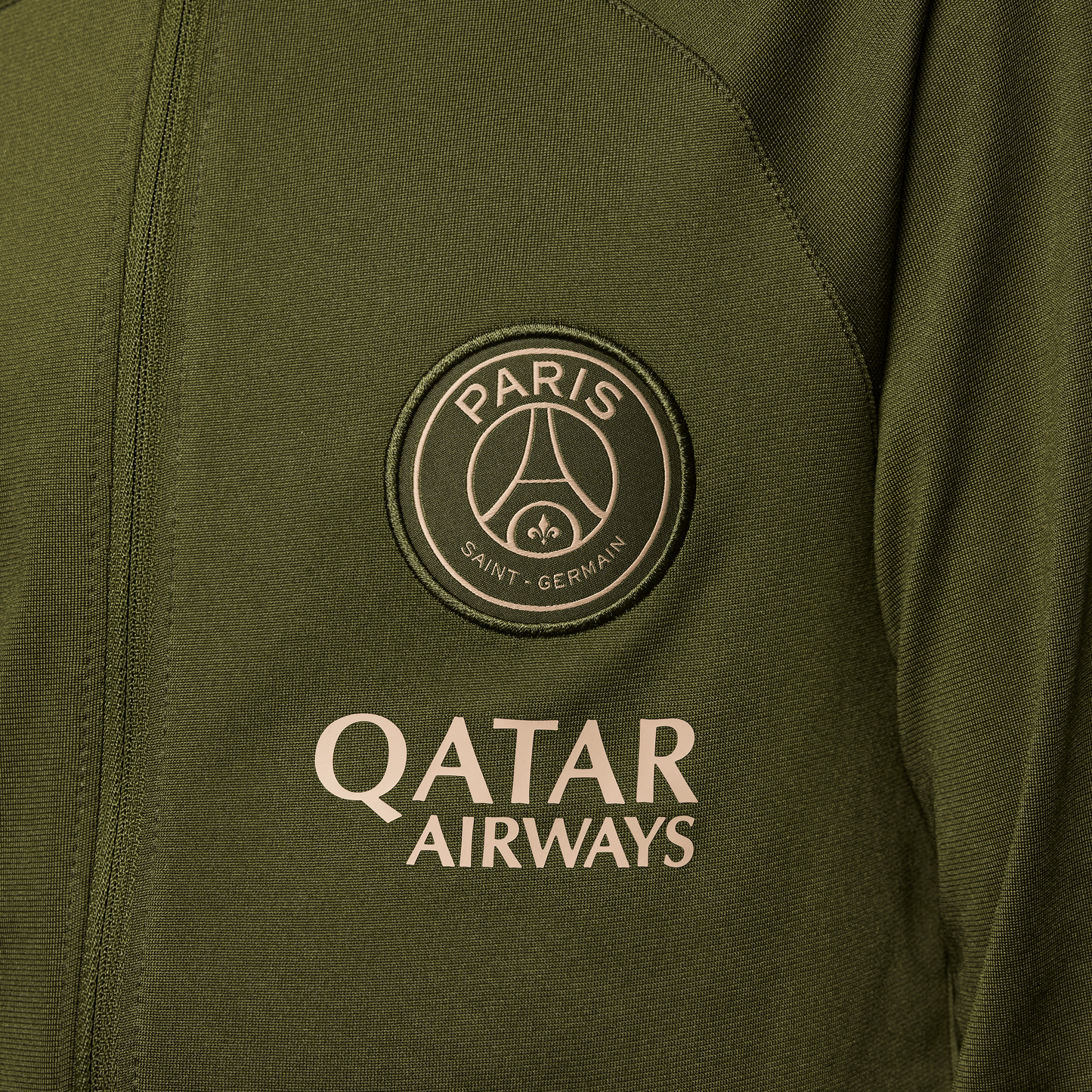 Nike PSG Strike Fourth Big Kids' Jordan Dri-FIT Soccer Hooded Knit Tracksuit