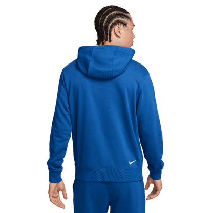 Nike Men's Club América Fleece Pullover Hoodie-Blue