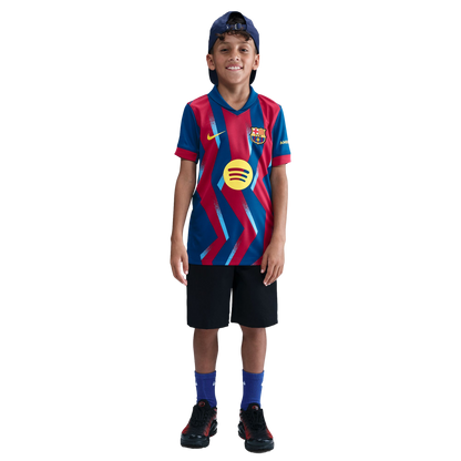 Nike Barcelona 25/26 El Classico Youth Fourth Jersey