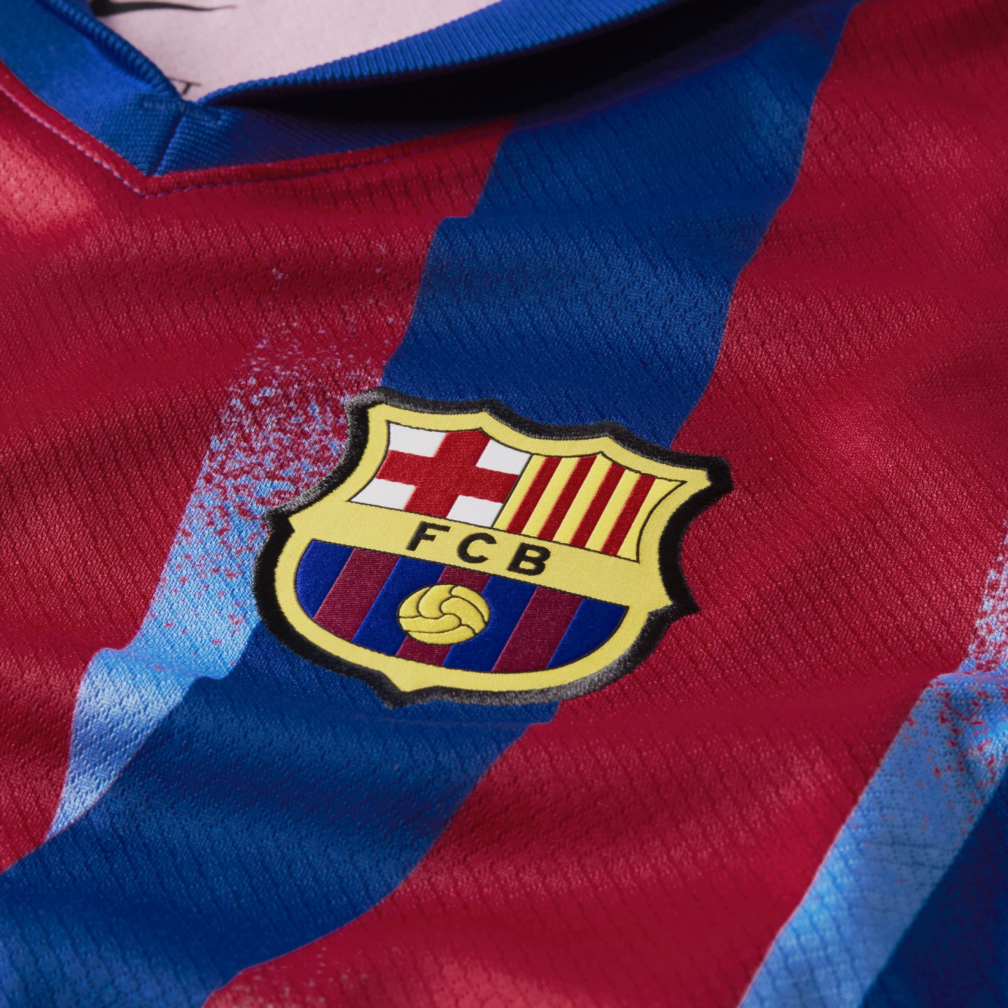 Nike Barcelona 25/26 El Classico Youth Fourth Jersey