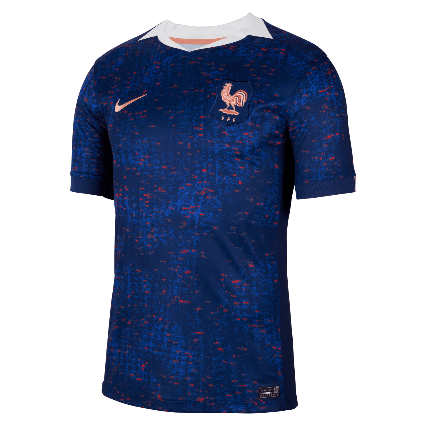 Nike Men's France FFF Stadium Home Dri-FIT Soccer Replica Jersey 2025