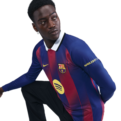 Nike Barcelona 25/26 Long Sleeve Home Jersey