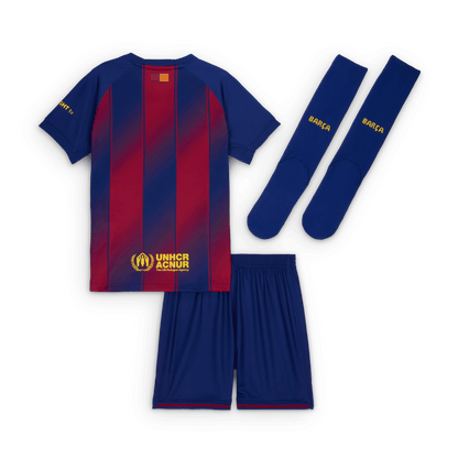 Nike Child Unisex FC Barcelona Home Mini Kit 25/26