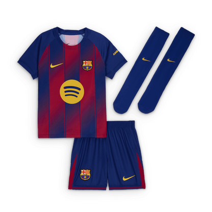 Nike Child Unisex FC Barcelona Home Mini Kit 25/26