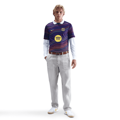 Nike FC Barcelona Academy Pro Dri-FIT Soccer Pre-Match Top Jersey