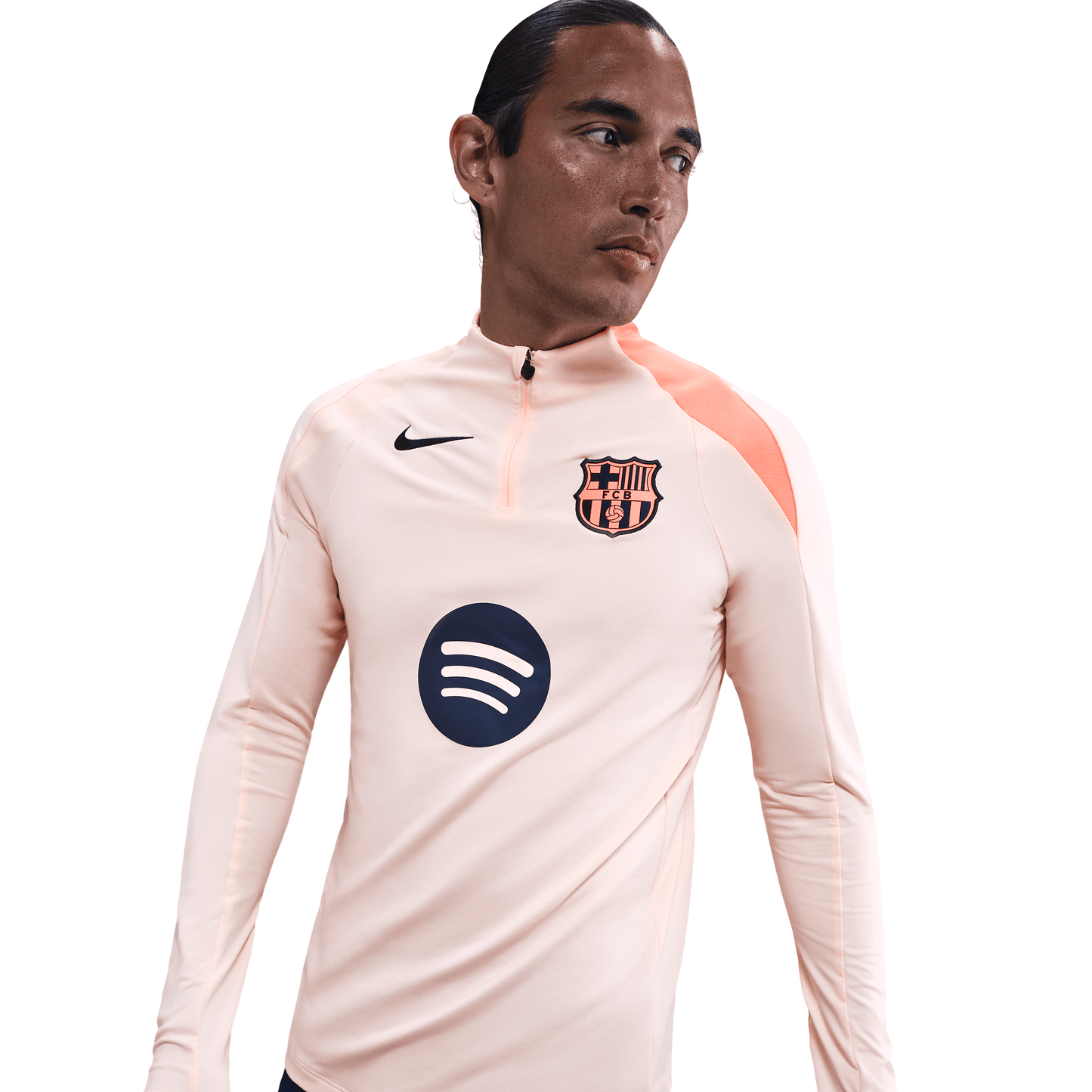 Nike FC Barcelona Strike Men's  Dri-FIT Soccer Drill Top