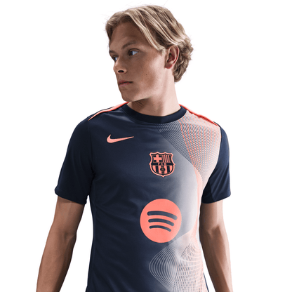 Nike FC Barcelona Academy Pro Third  Dri-FIT Soccer Pre-Match Top Jersey