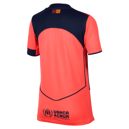 Nike Youth  FC Barcelona Stadium Third Dri-FIT Total 90 Soccer Replica Jersey 25/26