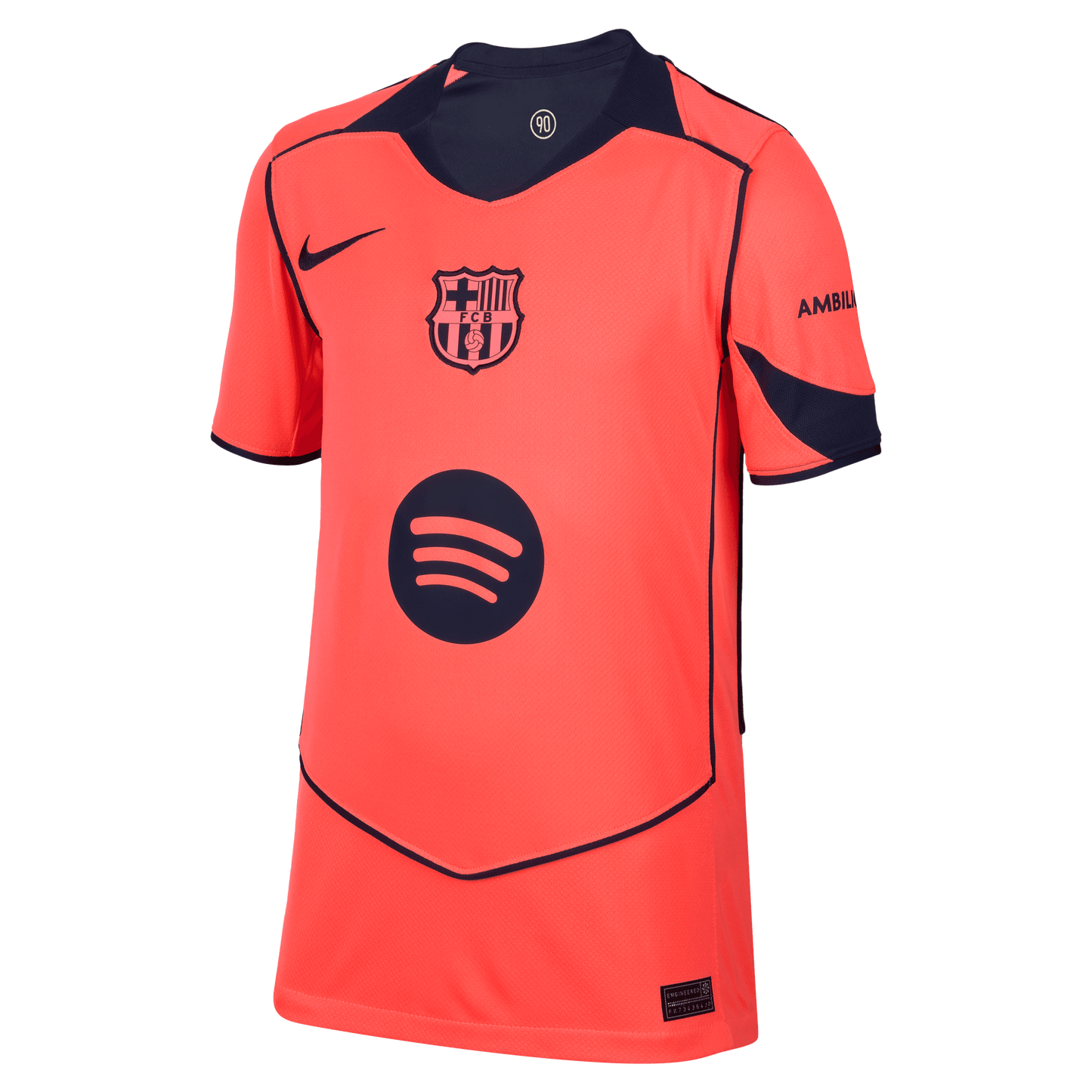 Nike Youth  FC Barcelona Stadium Third Dri-FIT Total 90 Soccer Replica Jersey 25/26