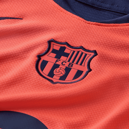 Nike Youth  FC Barcelona Stadium Third Dri-FIT Total 90 Soccer Replica Jersey 25/26