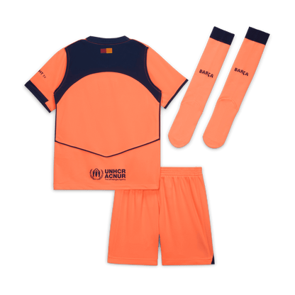 Nike Child Unisex FC Barcelona 3rd Mini Kit 25/26