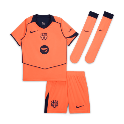 Nike Child Unisex FC Barcelona 3rd Mini Kit 25/26