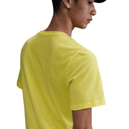 Nike Men's Brasil Crest T-Shirt-Yellow