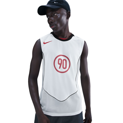 Nike Total 90 Sleeveless Jersey - White