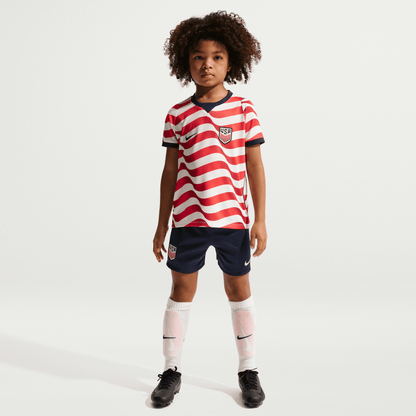 Nike Child Unisex USMNT Stadium Home Dri-FIT Soccer Mini Kit 2026