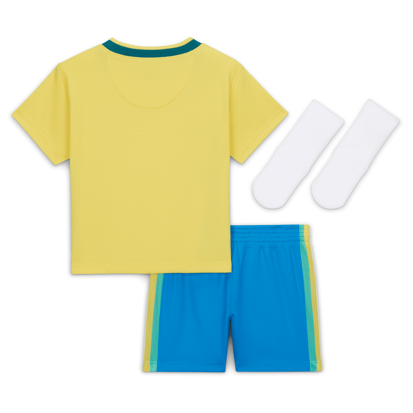 Nike Baby/Toddler Unisex Brazil Stadium Home Jordan Soccer Replica 3-Piece Kit