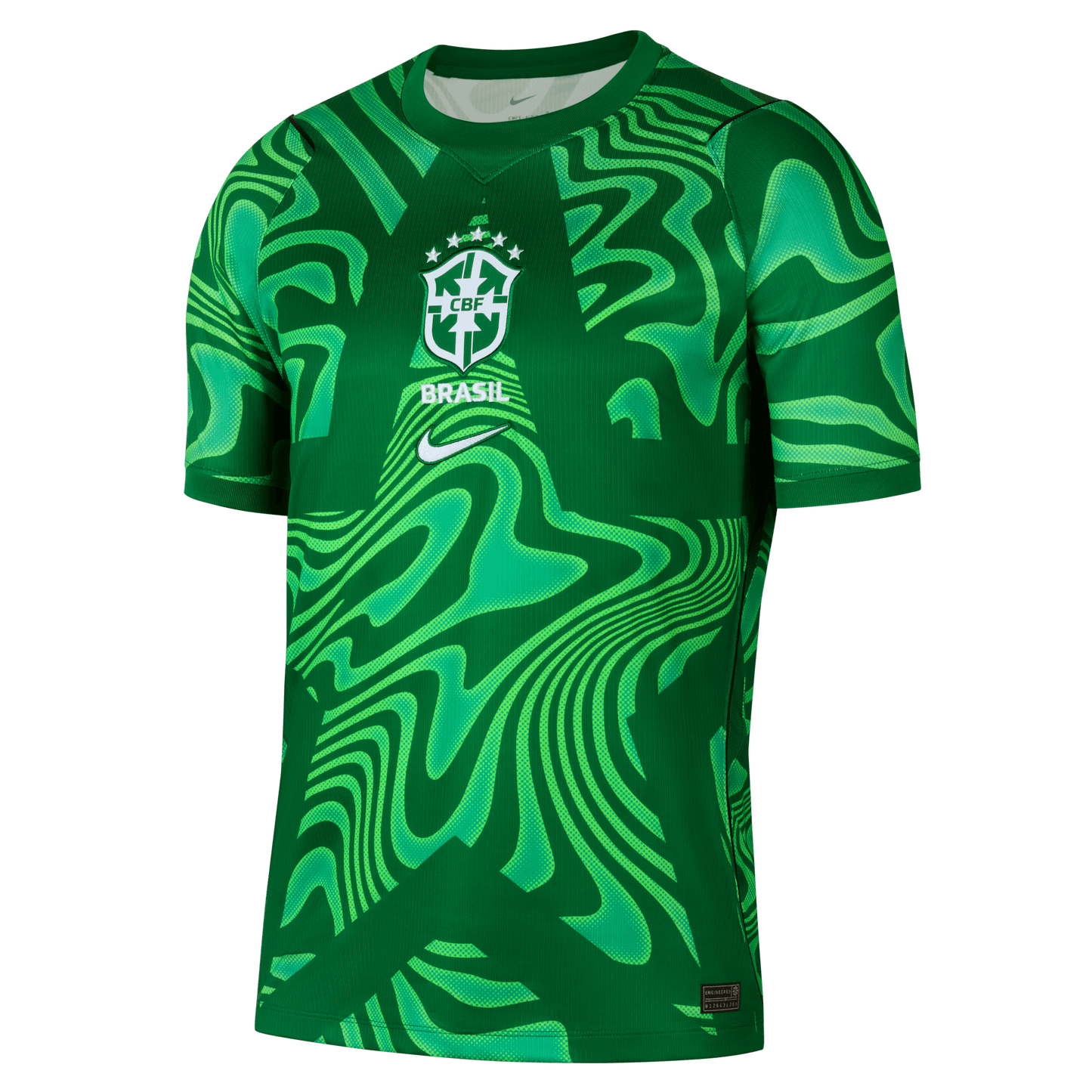 Nike Brazil 2026 Stadium Goalkeeper Men's Nike Dri-FIT Soccer Replica Short-Sleeve Jersey