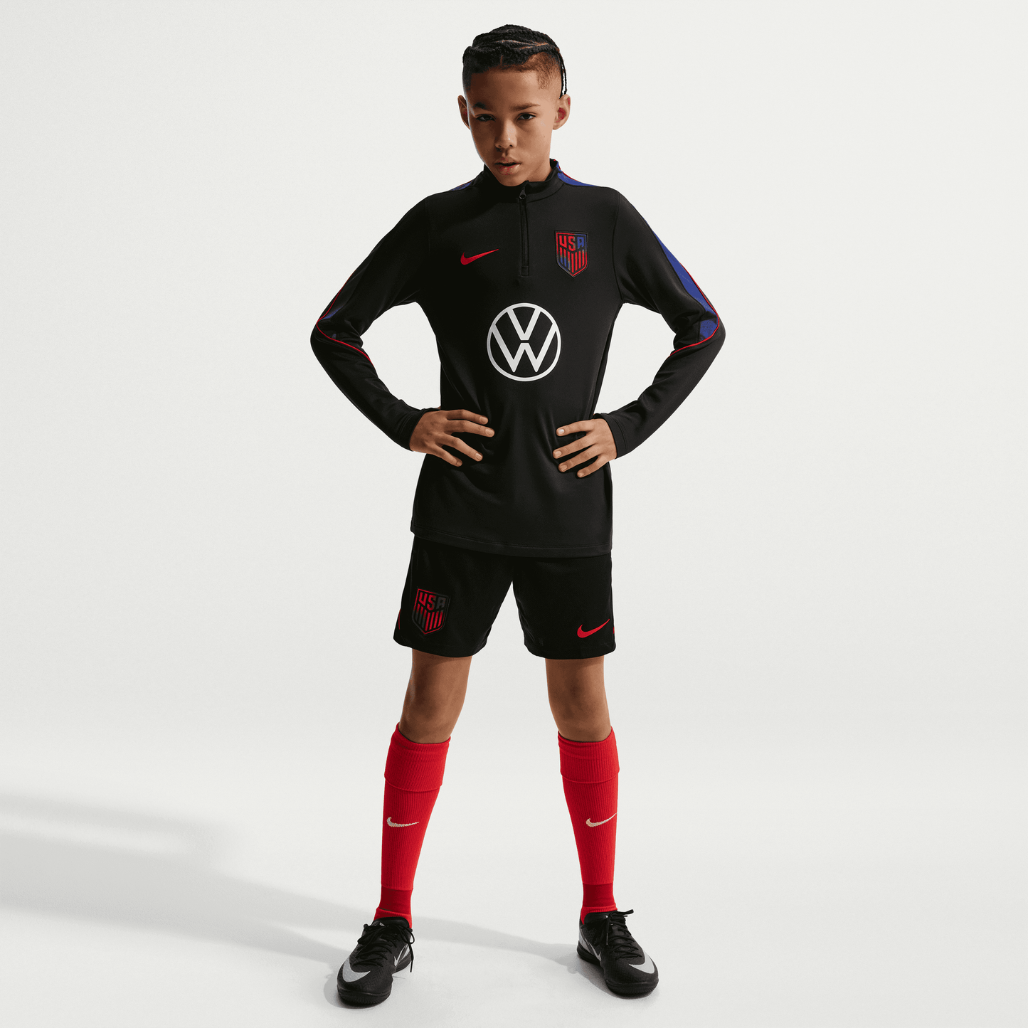 Nike USA Strike Big Kids'  Dri-FIT Soccer Drill Top