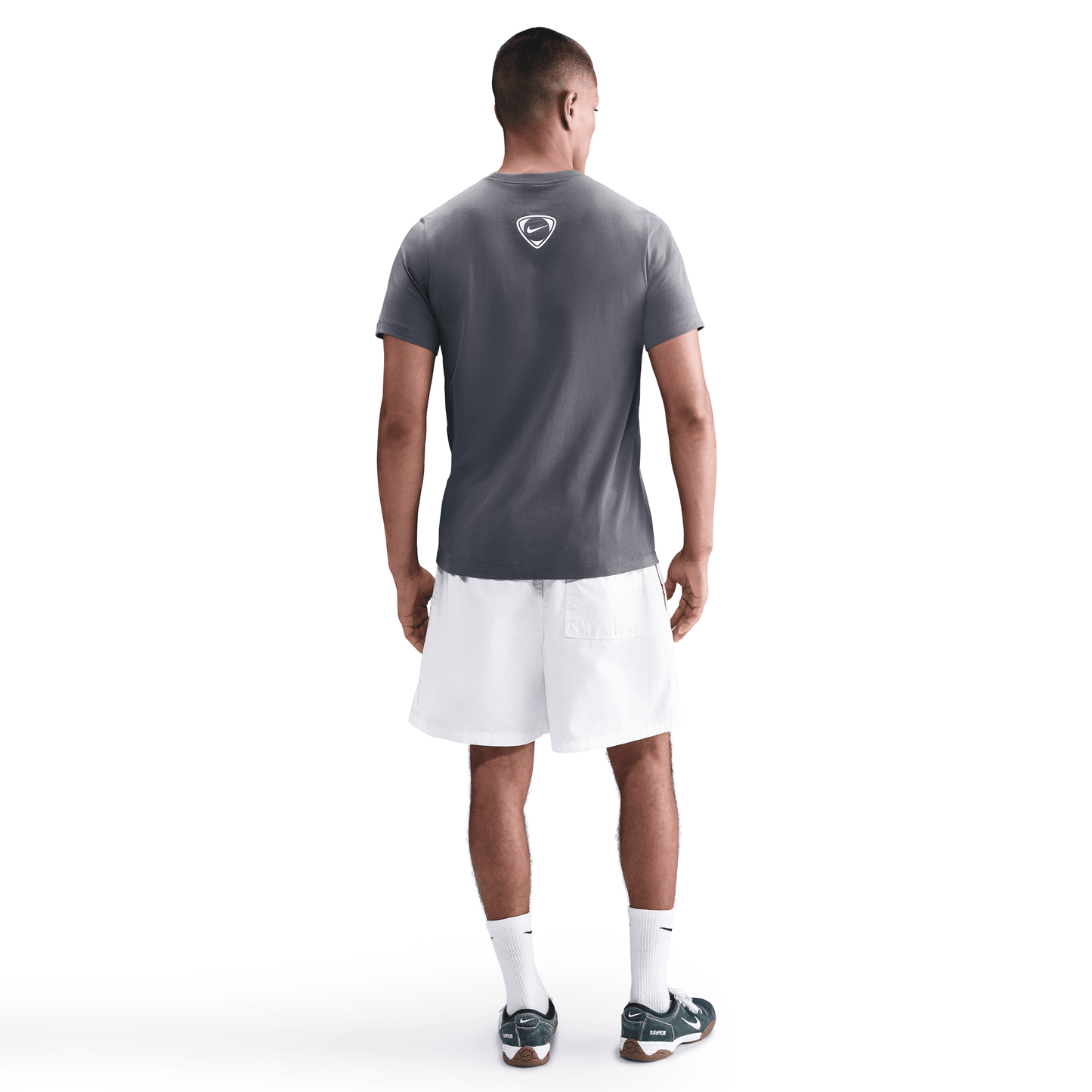 Nike Total 90 Men's Soccer T-Shirt- Lt Graphite/White