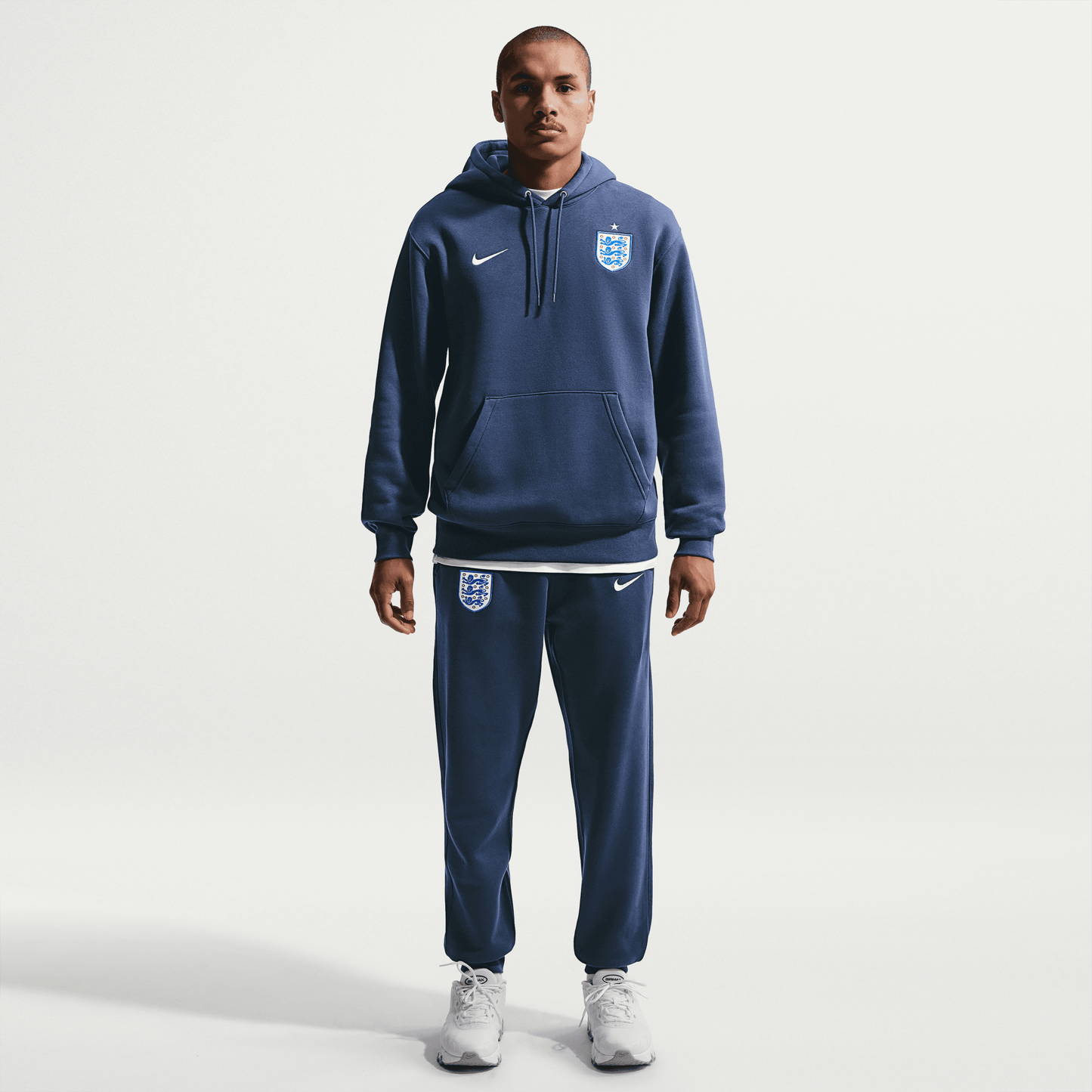 Nike England Club Men's Soccer Pullover Hoodie