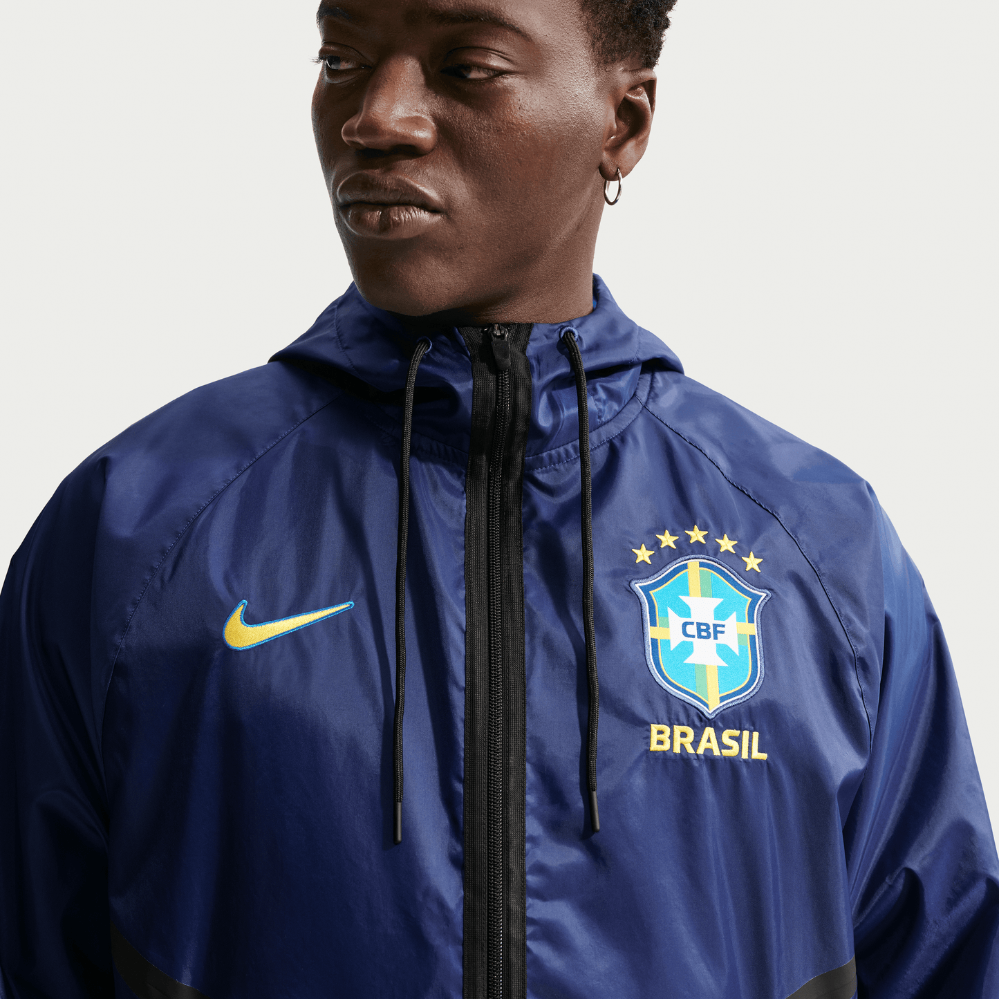 Nike Brazil Men's Dri-FIT Soccer Anthem Jacket