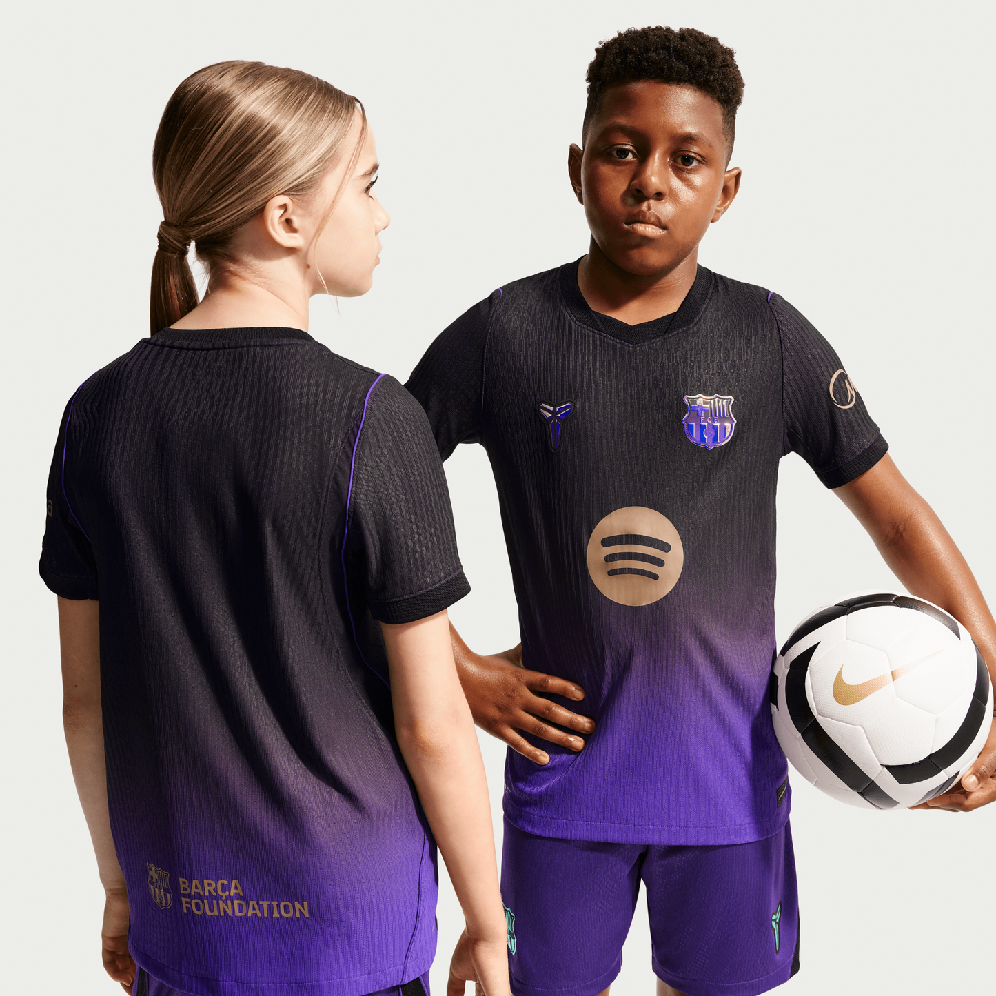 Nike Youth FC Barcelona Kobe Aero-FIT Authentic Match Away Jersey 26/27
