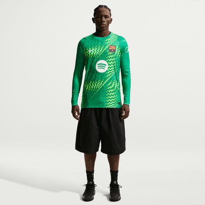 Nike Men's FC Barcelona Stadium Goalkeeper Dri-FIT Soccer Replica Jersey 26/27