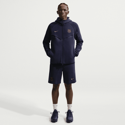 Nike FC Barcelona Tech Fleece Windrunner Soccer Full-Zip Hoodie
