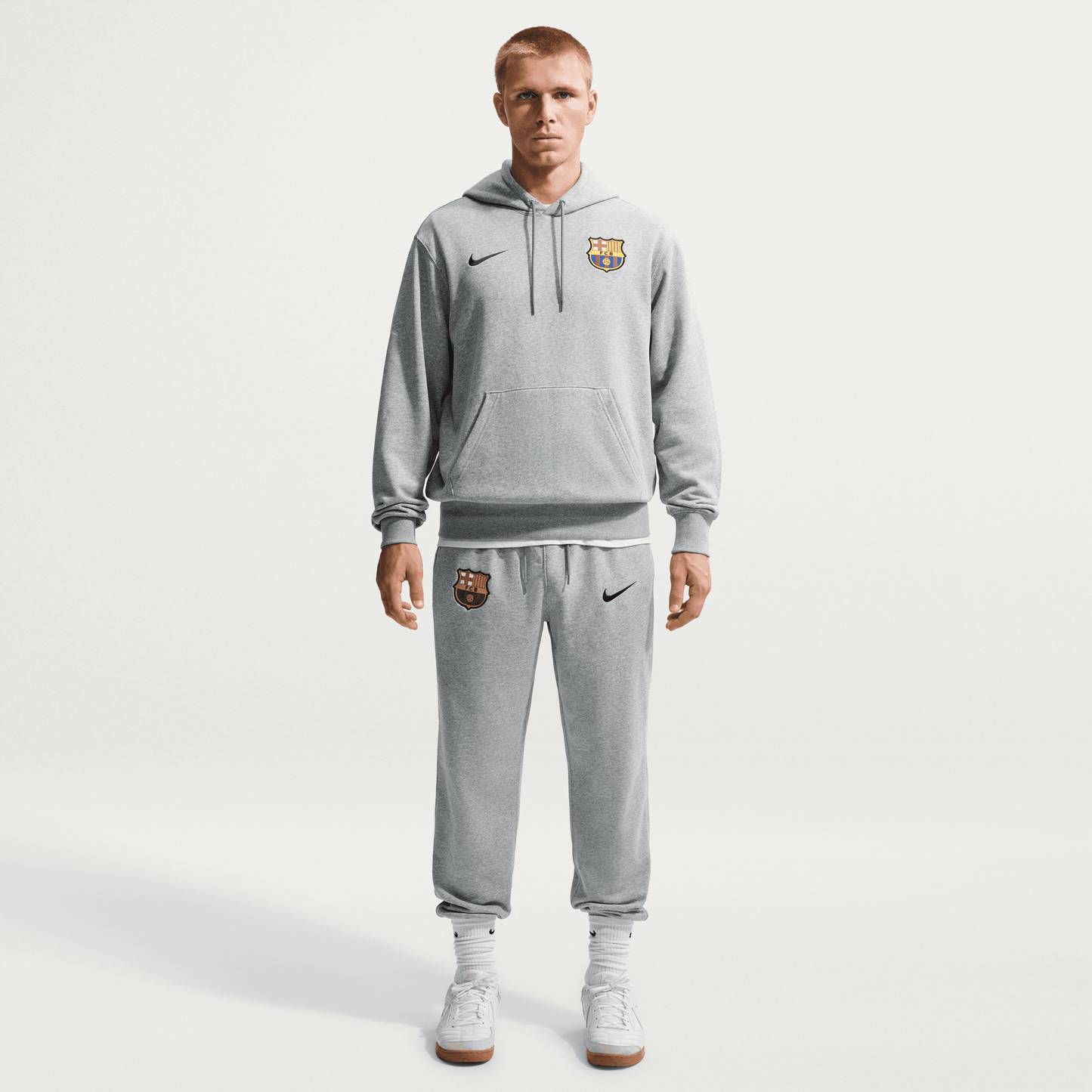 Nike FC Barcelona Club Pullover Hoodie