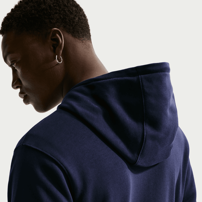 Nike FC Barcelona Club Pullover Hoodie -Navy