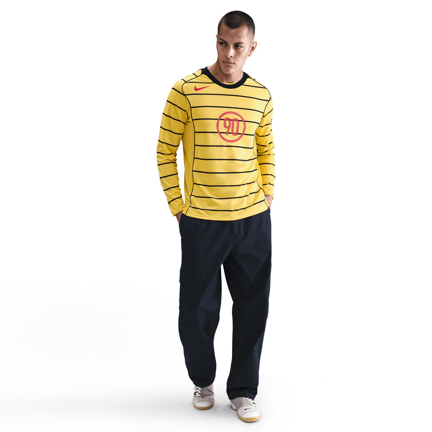 Nike Total 90 Men's Dri-FIT Long-Sleeve Soccer Top