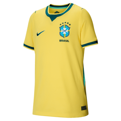 Nike Brazil Big Kids'  Stadium Home Dri-FIT Soccer Replica Jersey 2026