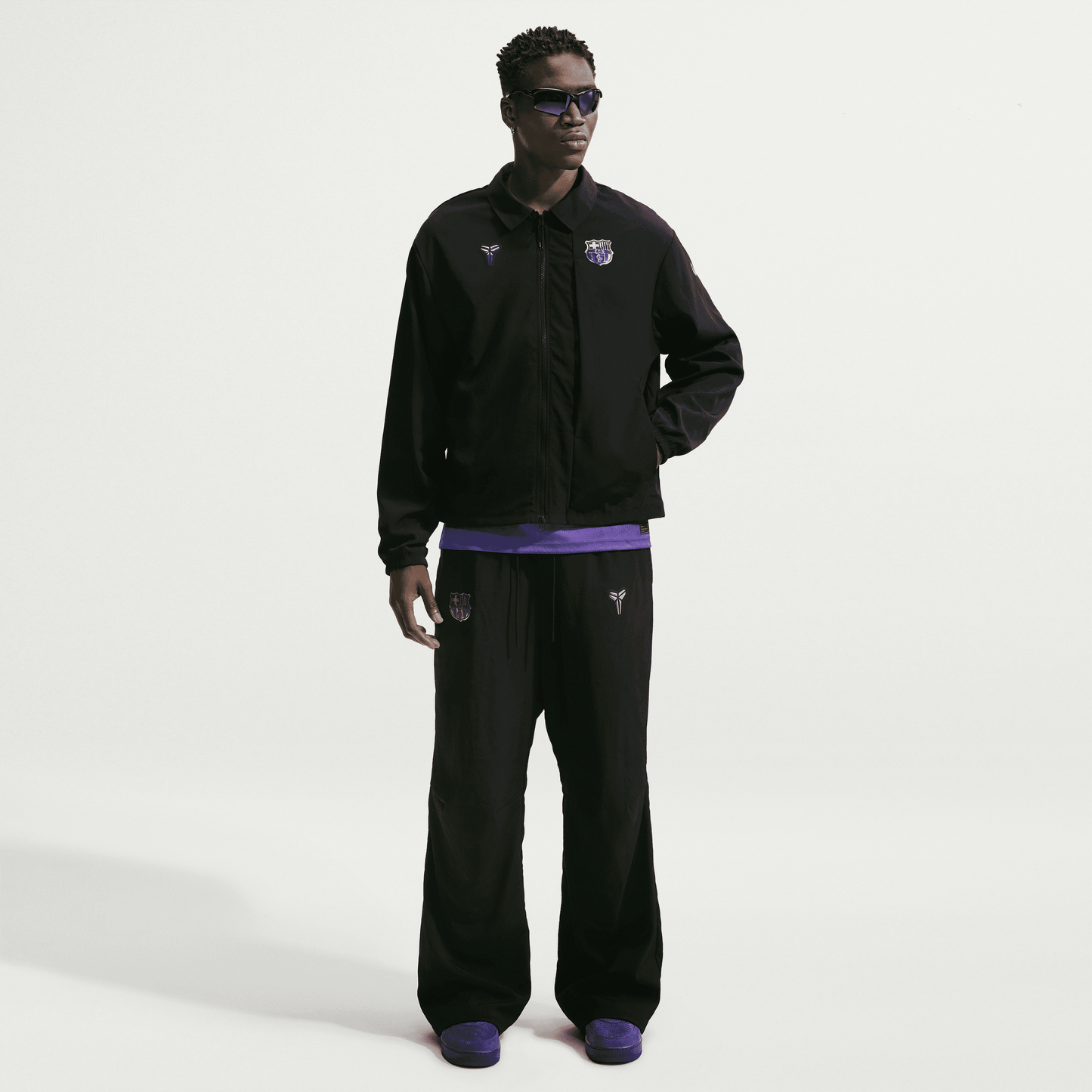 Nike Kobe Bryant FC Barcelona Away Men's  Soccer Woven Jacket