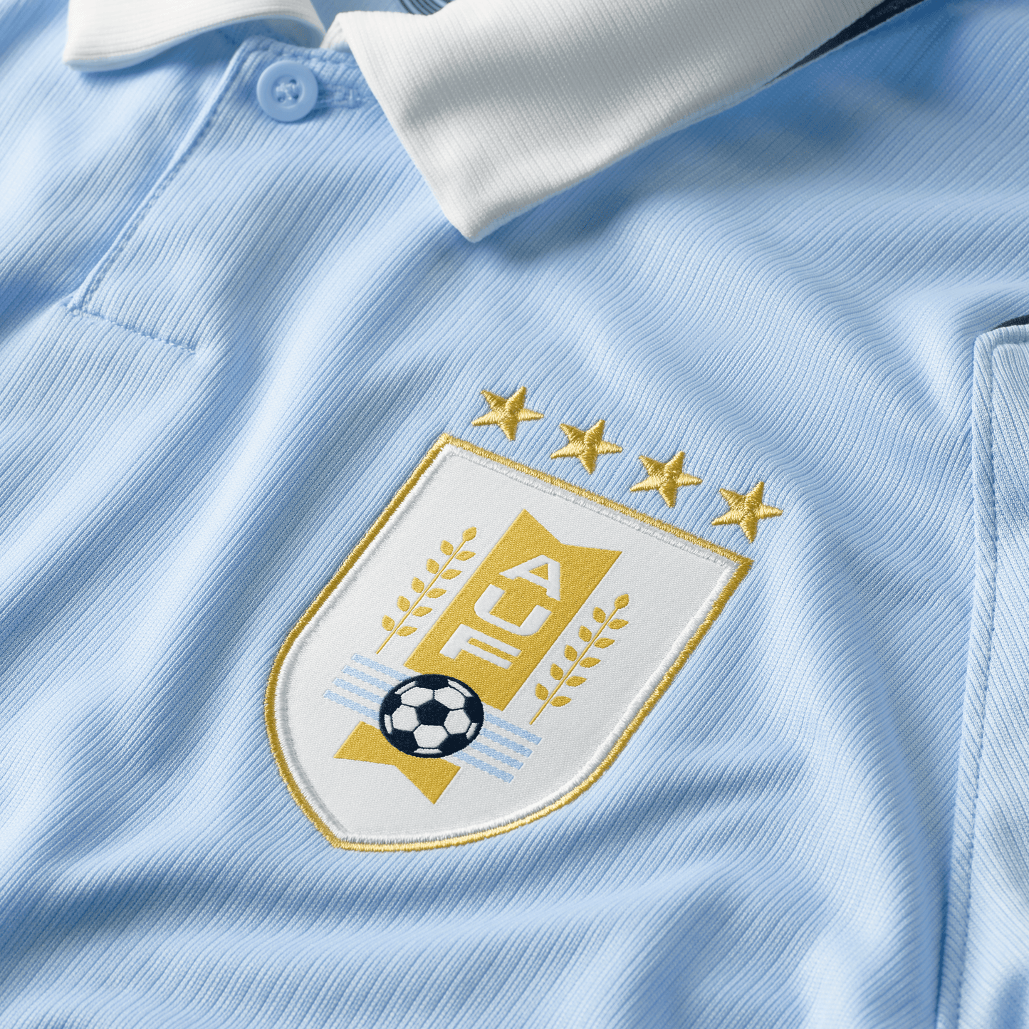 Nike Uruguay Stadium Home Men's  Dri-FIT Soccer Replica Jersey 2026