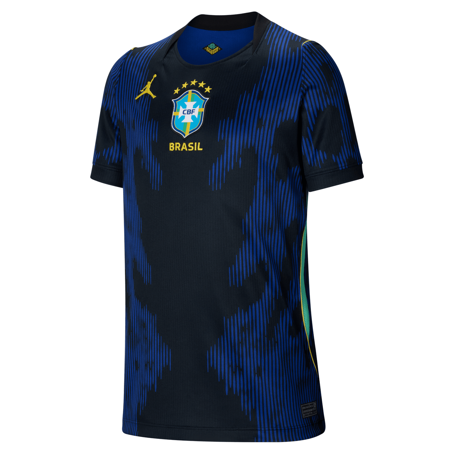 Nike Brazil Big Kids' Jordan Stadium Away Dri-FIT Soccer Replica Jersey 2026