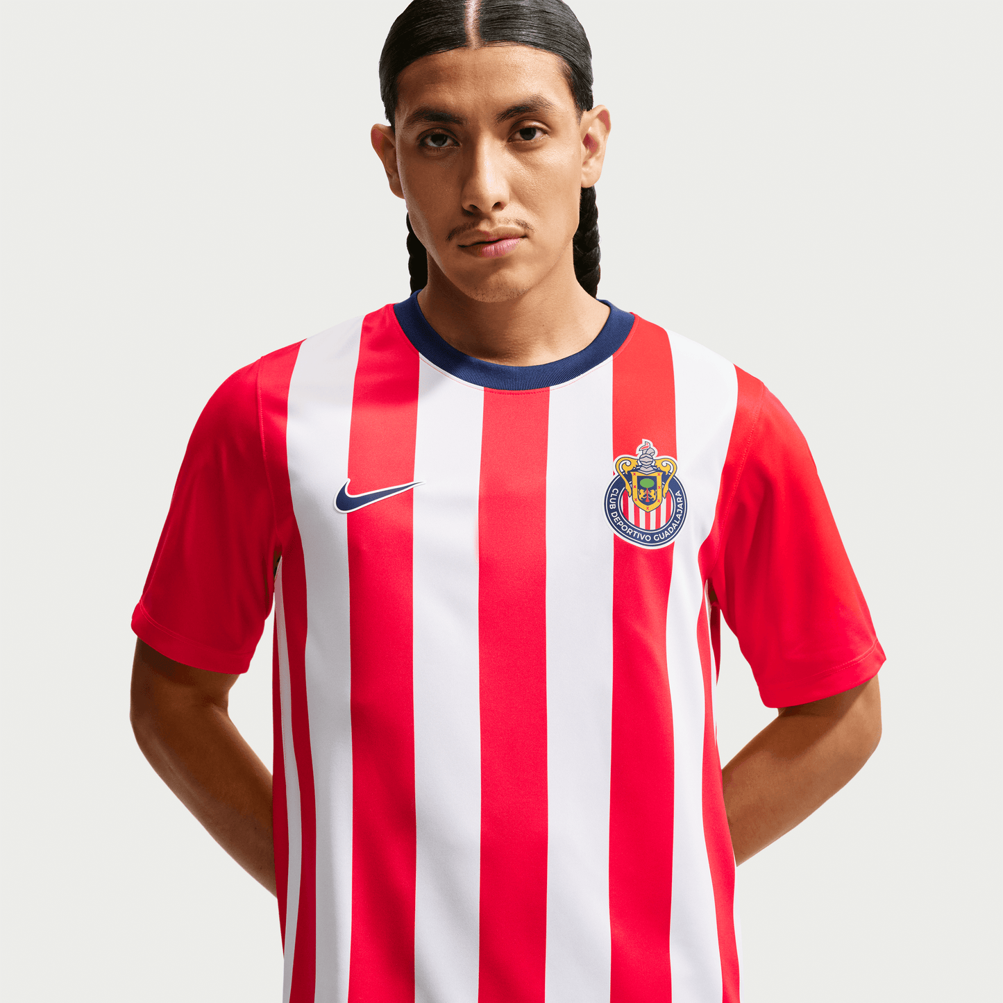 Nike C.D. Guadalajara Home Short Sleeve Dri-FIT Top 26/27