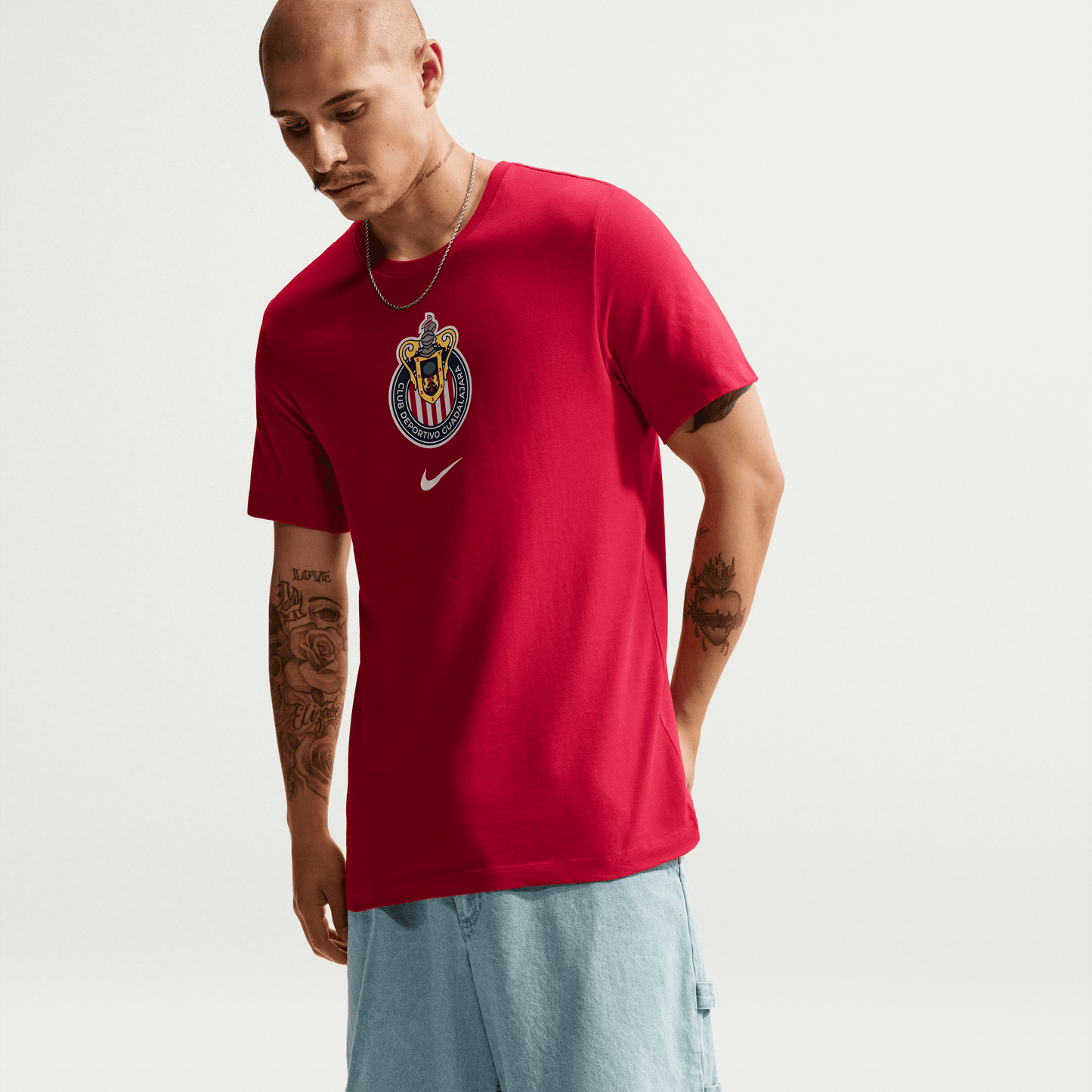 Nike Men's C.D Guadalajara T-Shirt-Red